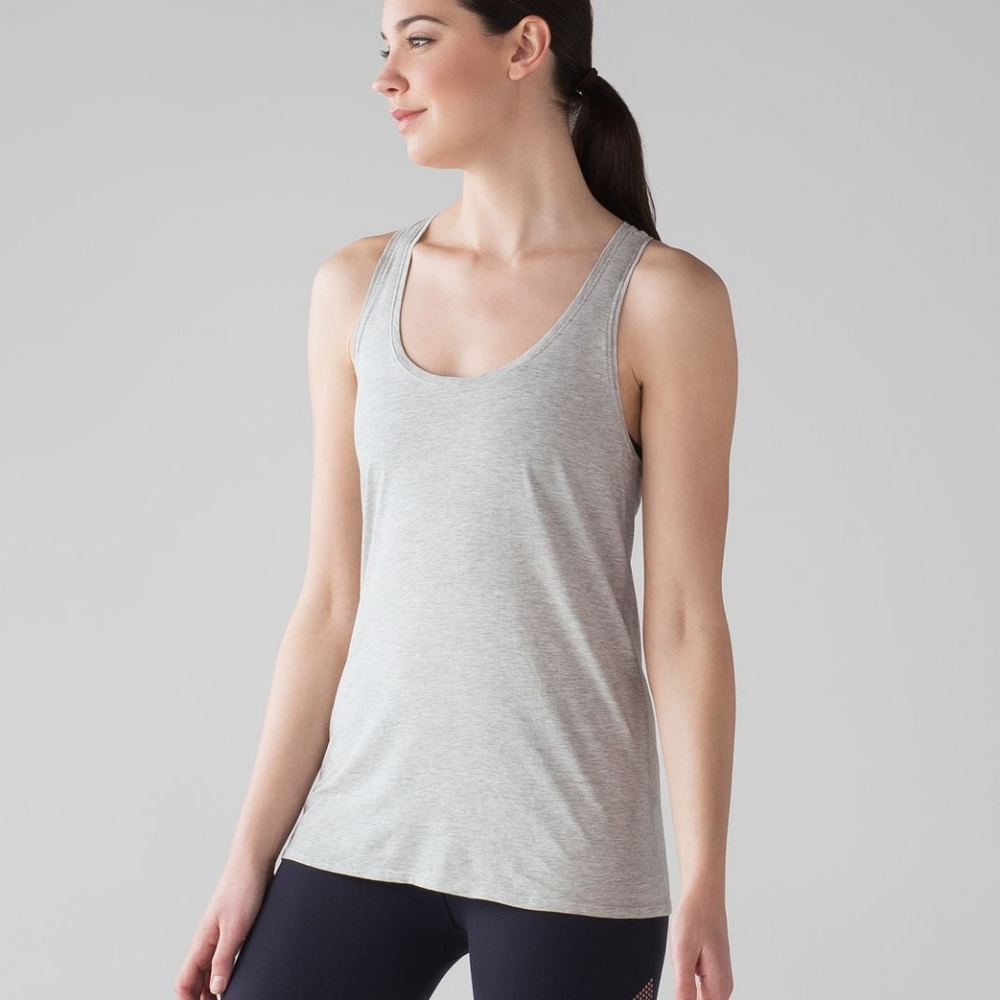 Lululemon Love Tank Heathered Vapor